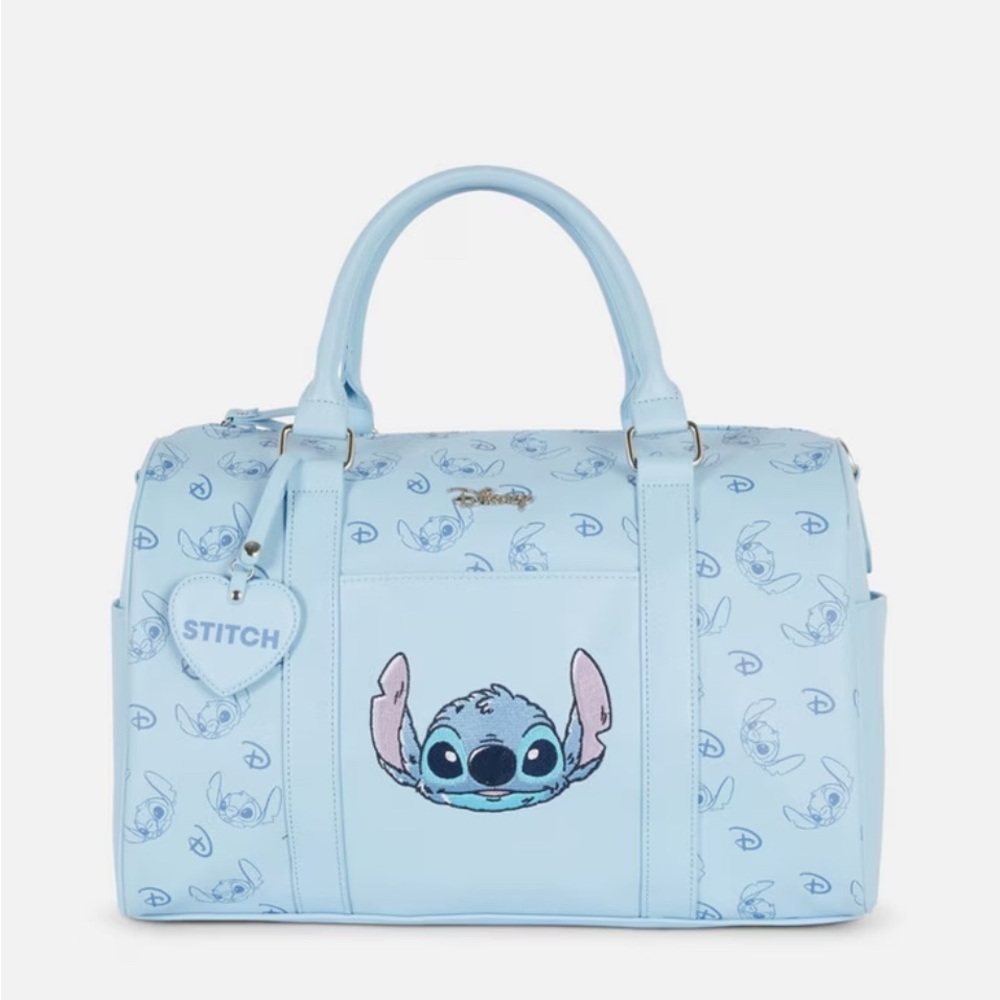 Primark Blue Stitch Weekender Handbag